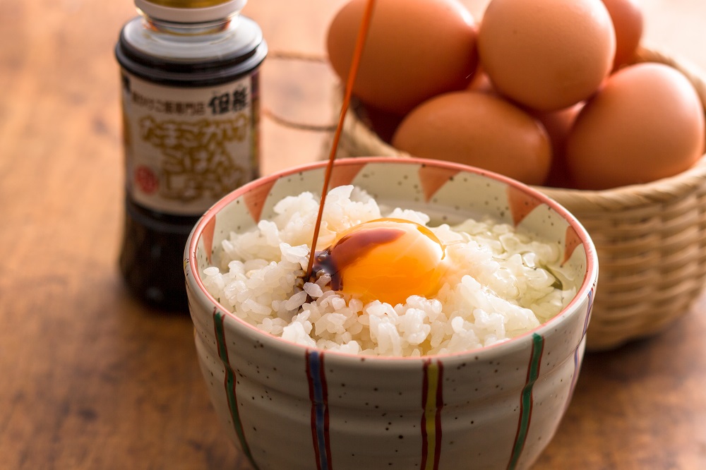 但熊の卵かけご飯