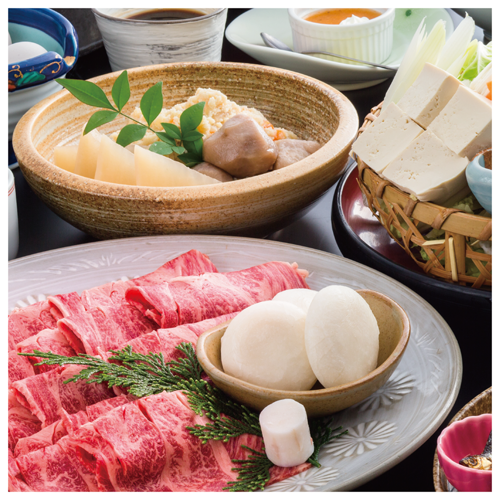 ハチ北温泉お宿ひさ家 但馬牛すき焼き ハチ北温泉お宿ひさ家 但馬牛すき焼き
