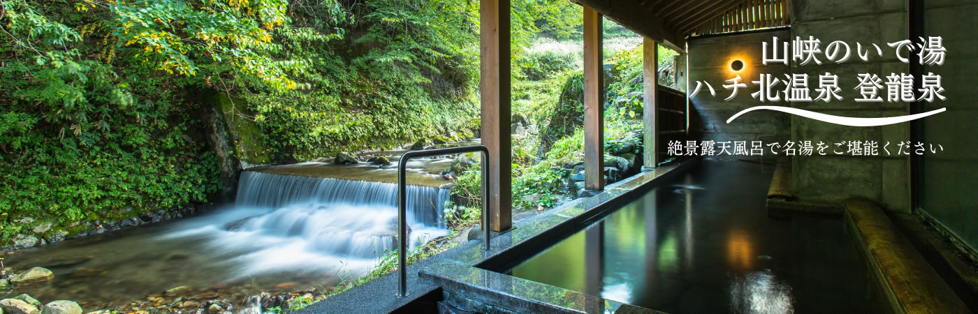 山峡のいで湯　ハチ北温泉　登龍泉